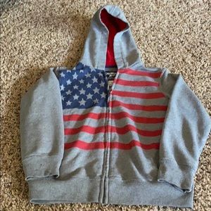 Boys patriotic hoodie